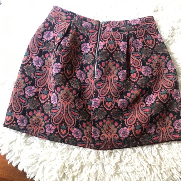 Fashion Union Dresses & Skirts - Embroidered skirt- looks vintage